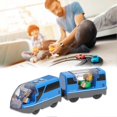 thumbnail image 2 of Battery Operated Action Locomotive Train Electric Train Toy Magnetic Electric Train Magnetic Toy for Children, 2 of 4