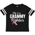 thumbnail image 3 of Inktastic Breast Cancer Awareness My Grammy is a Fighter Boys or Girls Toddler T-Shirt, 3 of 5