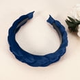 thumbnail image 6 of Vocoste Solid Wide Headbands Non-slip Fashion Navy Blue 1.18 inch Wide for Girls Women, 6 of 6