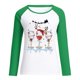 thumbnail image 4 of Tops Para Mujer Camisas de Manga Larga Otoño Primavera Patchwork Navidad Impreso Cuello Redondo Camiseta Casual Odeerbi  ODB149933, 4 of 6