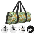 thumbnail image 3 of Easygdp Tangerine Bolsa de Viaje, Bolsa de Mano, Bolsa de Gimnasio, Bolsa de Equipaje para Viaje, 3 of 6