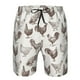 thumbnail image 3 of Fotbe Chickens Trajes de Baño Estampados para Hombre, Shorts de Verano de Secado Rápido, Ropa de Playa, Bañadores-XX-Large, 3 of 6