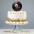 thumbnail image 4 of Acrylic Creepin' It Real Keeping Skull Funny Humor Cake Topper Party Decoration for Wedding Anniversary Birthday Graduation, 4 of 7