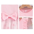 thumbnail image 5 of Bellafa Girls Tulle Dresses Princess Flutter Sleeve Bowknot Tutu Dresses for Toddler Girl 1-7 Years, 5 of 8