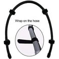 thumbnail image 2 of shiyou-Universal Adjustable Shape Drain Hose Guide Assembly for Kitchen Sink Laundry Tub Washing Machine Discharge Hose Clip Hose Holder Fits All Drain Hose - You can Mold it to fit Your Needs., 2 of 4