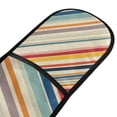thumbnail image 4 of Yayeee Double Oven Mitt Kitchen Heat Resistant Baking 35" x7" Quilted Glove, Striped Pattern, 4 of 6