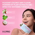 thumbnail image 3 of InoPro Teeth Whitening Strips 14 Treatments Kit - Enamel Safe Teeth Whitener, Peroxide-Free, Green White Strips for Teeth Whitening with Arbutin, Coconut Oil, Deep Stains Removal (28 Strips), 3 of 7