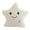 White, variant on Colorful Five-pointed Star Luminous Glowing,Soft Plush Children Cute Toy for Christmas Gifts