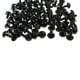 thumbnail image 3 of 500 piezas de ojos de seguridad de plástico negro con arandelas para manualidades de animales y muñecas. 14 cm, 3 of 9
