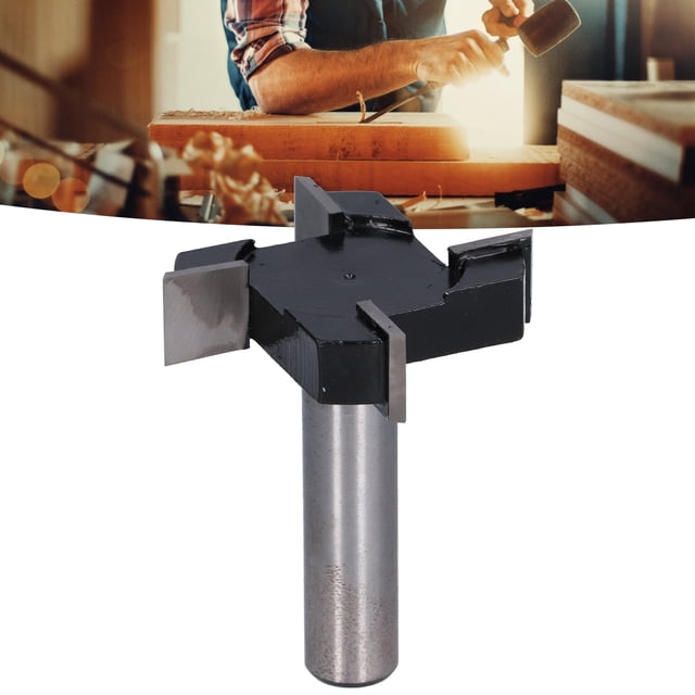 Carving Machine Accessory, Router Bit T Shaped Milling Cutter Milling Tool Woodworking Tool Efficient For DIY Woodworking Carpentry