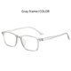 thumbnail image 3 of Gafas de miopía TR90 sin deformación, con película azul, espejo para miopía, lentes planas 806 para mujer, 3 of 5