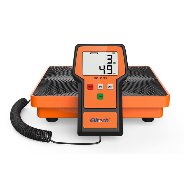 Báscula de carga de refrigerante Elitech LMC-100F+ 50 kg