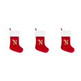 thumbnail image 1 of Bewildely Calcetines decorativos navideños: comodidad exquisita y para las fiestas, creaciones únicas festivas, grandes, rojas N Type1 NO1, 1 of 6