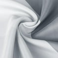 thumbnail image 5 of Cortina de ducha blanca para baño, cortinas de ducha de tela, 72x72 in, granja, boho, tejido a rayas blancas y grises, 5 of 5