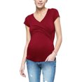 thumbnail image 2 of Lucakuins Maternidad Enfermería Tank Tops para mujeres verano sin mangas lactancia embarazada doble capa chaleco pulóver camisetas Lucakuins  moda, 2 of 6