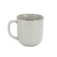 thumbnail image 6 of Elama Leo 16 Piece Stoneware Dinnerware Set In Light Gray, 6 of 7