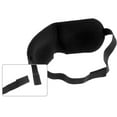thumbnail image 2 of Deluxe Comfort Jet Rest Blink Safe 3D Protective Eye Sleep Mask – Light-Weight – Adjustable Strap – Breathable Polyester – Sleeping Mask, Black – Pack of 2, 2 of 2