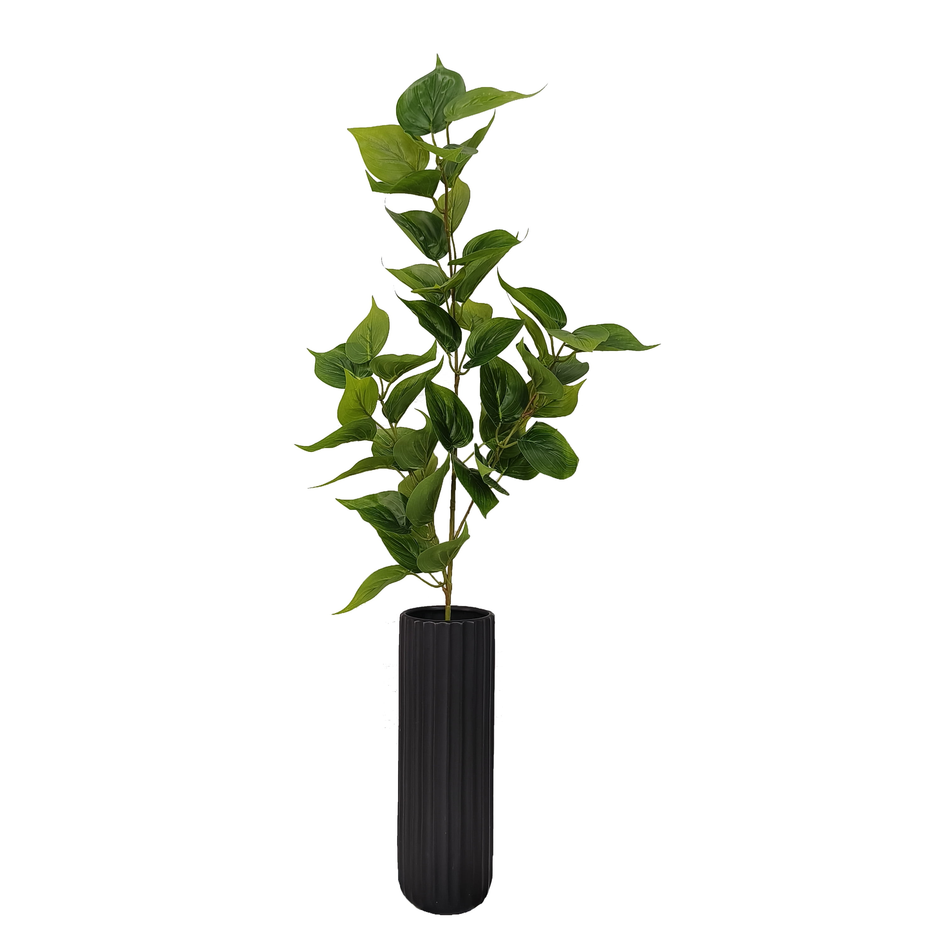 Mainstays 31 in Indoor Artificial Pothos Stem, Green Color.