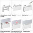 thumbnail image 6 of Mount for Gen 3, Router Bracket Plastic Router Wall Mounting Kit Accessories for V3 & Gen 3 Router,1 x Router Bracket,White, 6 of 7