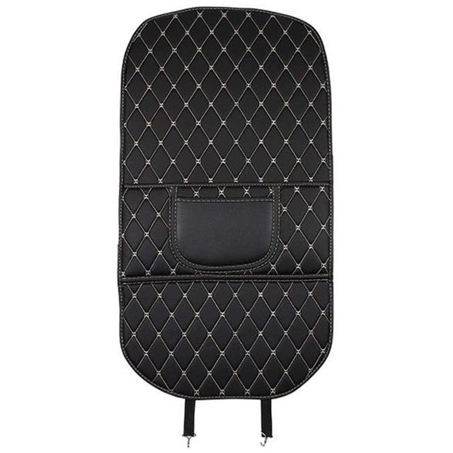 Kenally Asiento trasero del coche Anti Kick Pad Doble capa Kickpad impermeable Almohadilla de protección para niños Kick Mats Protector de asiento de Ventana automotriz No.1 Kenally VI011980-01