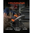 thumbnail image 2 of VEVOR 20V Portable Cordless Band Saw 2.56 Inches Deep Cut Variable Speed (Bare Tool), 2 of 9