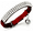 Red, variant on Soft Velvet Safe Cat Adjustable Collar Bling Diamante with Bells,11 inch for Small Dogs and Cats, Black