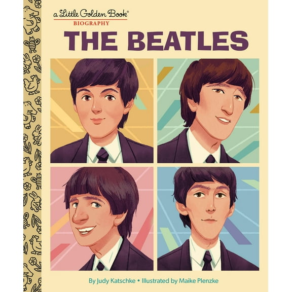 Pre-Owned The Beatles: A Little Golden Book Biography (Hardcover) 059364512X 9780593645123