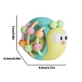 thumbnail image 3 of SPOORYYO Hand Ringbell Balls Chewable Grasp Shaker Toy for Sensory Stimulation and Developmental Play, 3 of 6