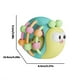 thumbnail image 3 of Pelotas de animales, juguetes masticables, pelotas agitadoras de agarre para bebés de 0 a 12 meses, sonajero para la dentición con base de silicona suave ABS, juguetes de desarrollo para mejorar la a, 3 of 6