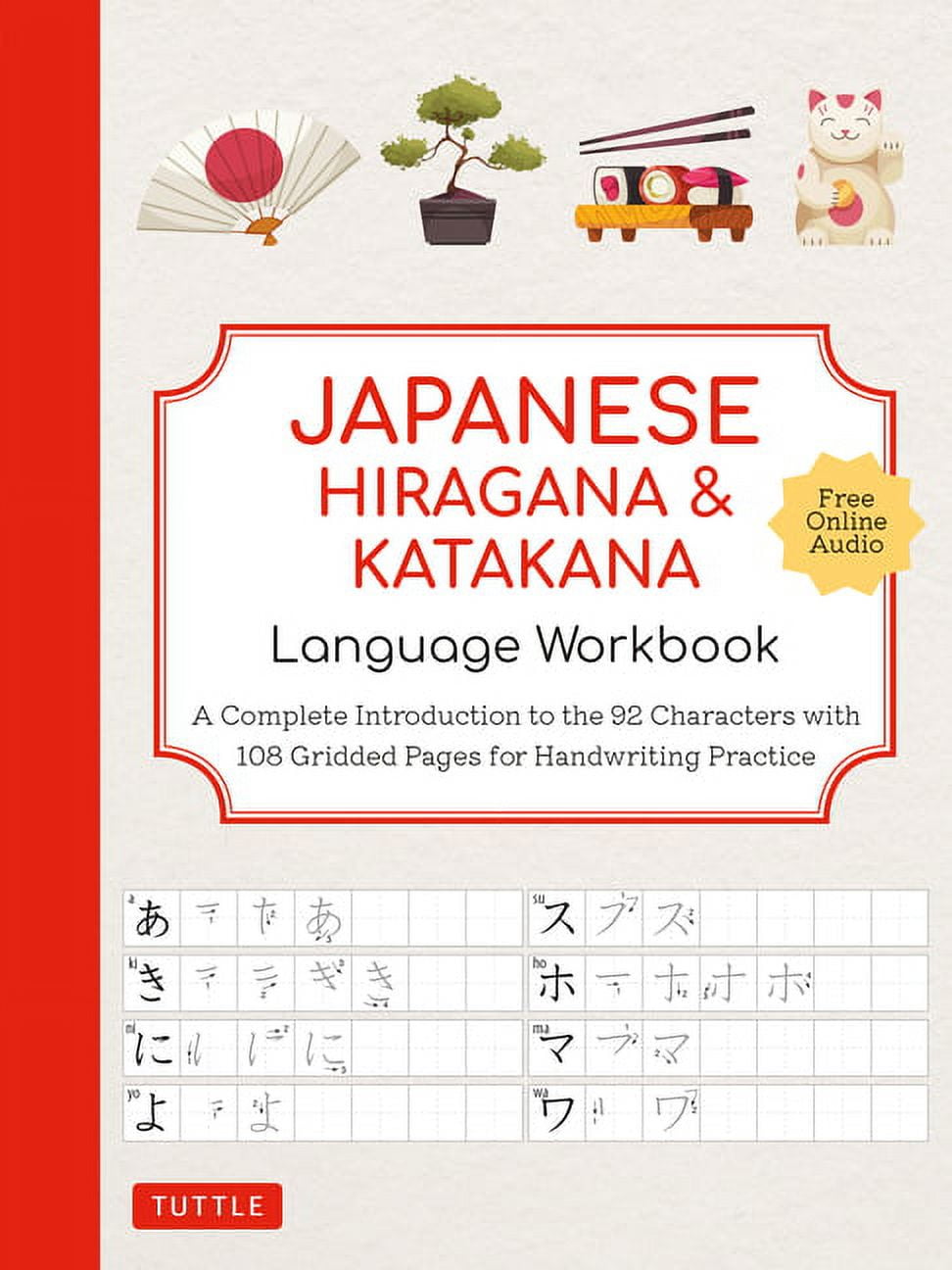 Glen McCabe Japanese Hiragana & Katakana Flash Cards Kit, 200