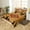 Yellow, variant on YST Bear Wolf Duvet Cover Twin Wildlife Bedding Set For Kids Boys Girls Black Animals Plants Comforter Cover Brown Cabin Style Room decor Geometric Tribal Rustic Country Quilt Cover