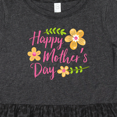 thumbnail image 4 of Inktastic Happy Mothers Day with Flowers Girls Toddler Dress, 4 of 5