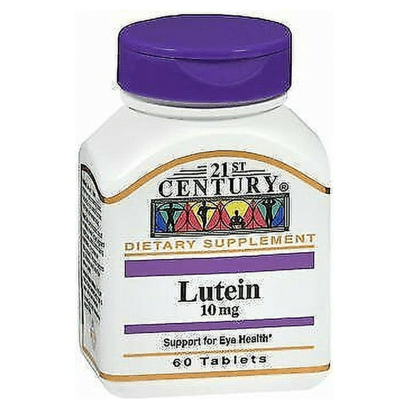 21st Century Lutein Eye Health Care Support Gluten-Free 10 mg 60 ct, 6-Pack