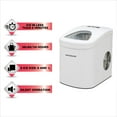 Frigidaire 26lb. Portable Countertop Icemaker EFIC108 WHITE