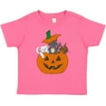 thumbnail image 3 of Inktastic Halloween Kitties in Pumpkin Boys or Girls Toddler T-Shirt, 3 of 5