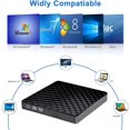 External CD DVD Drive/Burner Portable ROM Rewriter Writer Duplicator