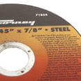 thumbnail image 4 of Forney Industries 71854 Cut-Off Wheel, Metal, Type 1, 4-1/2" x .045" x 7/8", 4 of 4