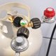 thumbnail image 2 of Propane Splitter, 2 Way Propane Tank Y Splitter Adapter With Gauge, Lp Gas Adapter Tee Grill Connect, 2 of 5
