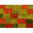 thumbnail image 1 of Ahgly Company Indoor Rectangle Patchwork Yellow Transitional Area Rugs, 2' x 3', 1 of 4