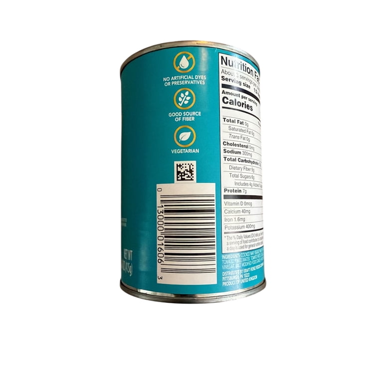 Heinz Beanz British Recipe In Rich Tomato Sauce Canned Beans 1 Can