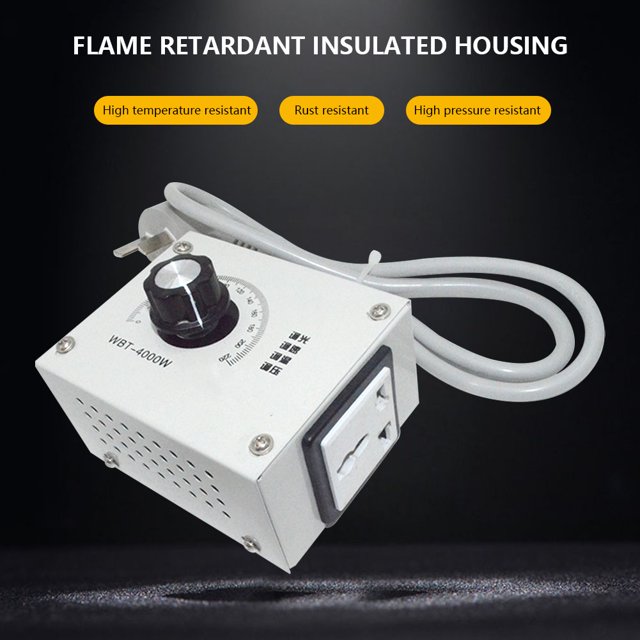 Regulador de voltaje eléctrico SCR AC220V 4000W para calentador de agua de horno eléctrico