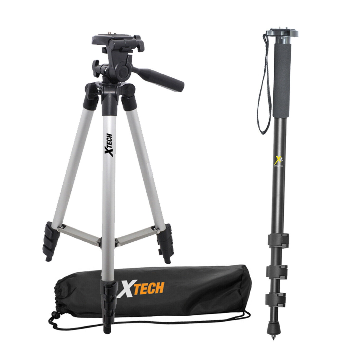 New Professional 50" Tripod & 72" Monopod + Bag for Canon Sx500,Sx50