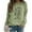 A-Mint Green354, variant on Men's Wildflower Floral Letter Graphic Sweatshirt Oversized Long Sleeve Crew Neck Pullover Soft Boho Casual Sweatshirts