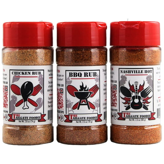 THE TAILGATE FOODIE Gourmet Pitmaster Seasonings Chicken Essentials