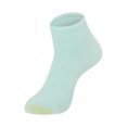 thumbnail image 4 of GoldToe Edition Women's Fuzzy Stripe Short Crew Socks Assorted, 3 Pairs, Size 6-9, 4 of 8