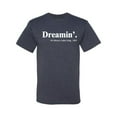 thumbnail image 2 of Dreamin' Dr Martin Luther King Jr. 1963 Men's Graphic T-Shirt, Vintage Heather Navy, 4XL, 2 of 3