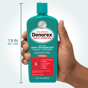 Denorex Extra Strength Medicated Dandruff Shampoo and Conditioner, 10 fl oz