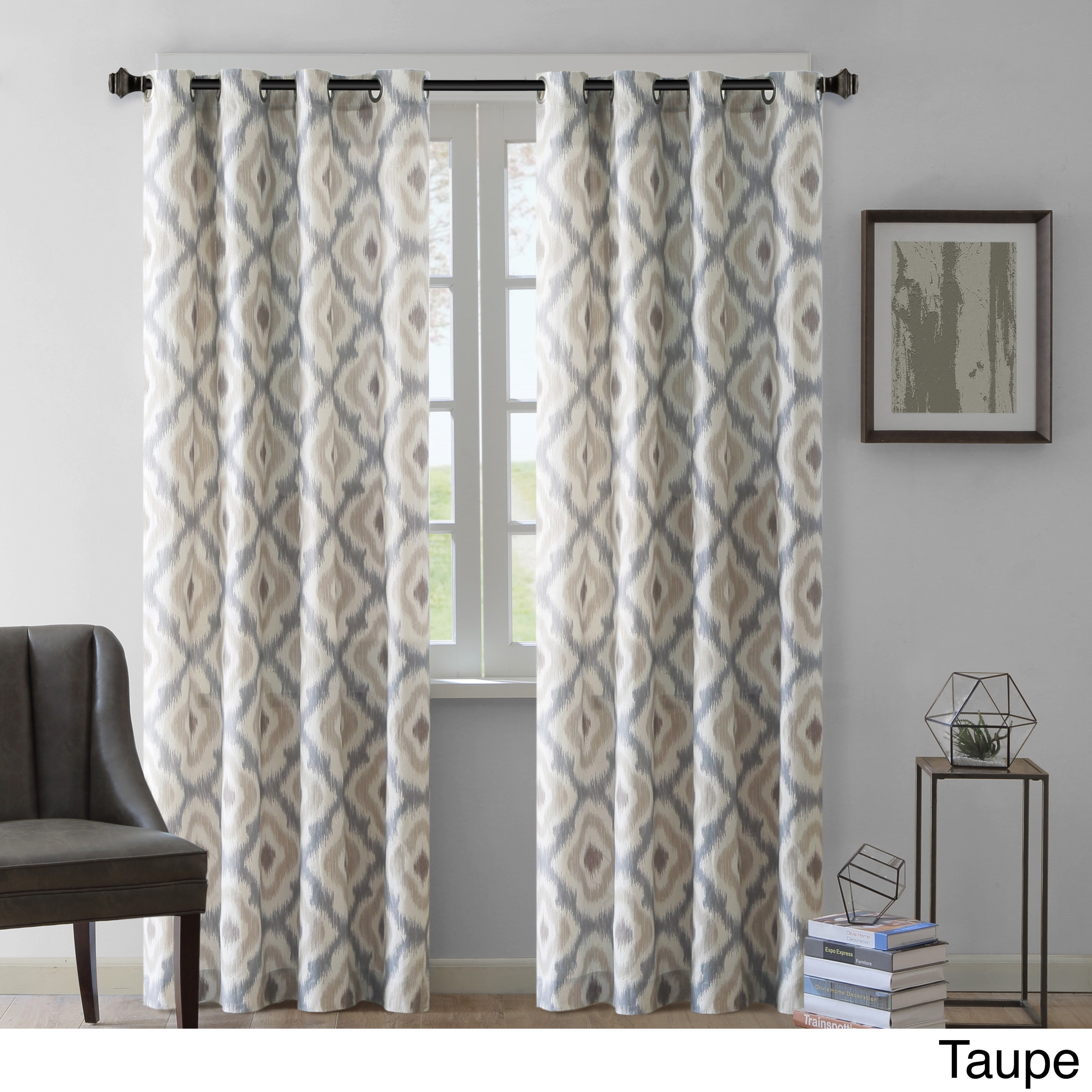 Ink and Ivy Ink+Ivy Ankara Cotton Printed Curtain Panel