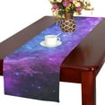 thumbnail image 2 of MYPOP Galaxy Space Table Runner Home Decor 16x72 Inch, Universe Nebula Cloud Table Cloth Runner for Wedding Party Banquet Decoration, 2 of 6
