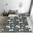 thumbnail image 6 of Throw Blanket for Couch Sofa and Bed, Gamers Super Soft Plush Throw Blanket, Fuzzy Cuteness Comfy Warm Washable Flannel Blanket & Throws for All Season 40"x30", 6 of 7